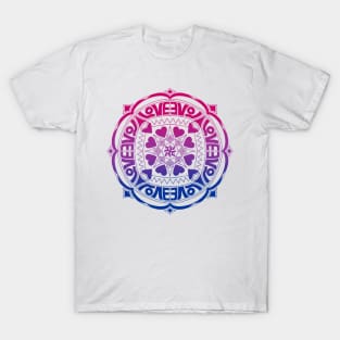 Bi Pride Mandala T-Shirt